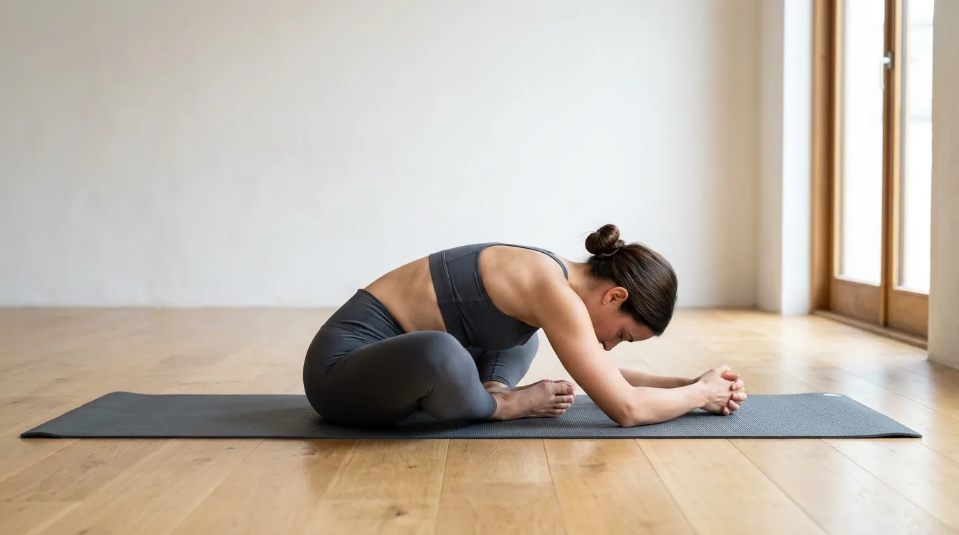Bound Angle Pose B (Baddha Konasana B) reference pose