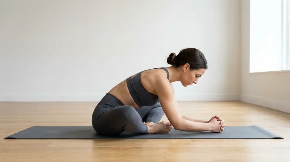 Fold Forward — Bound Angle Pose B