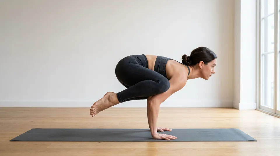 Shift the Weight — Shoulder-Pressing Pose