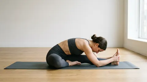 Head-to-Knee Pose A