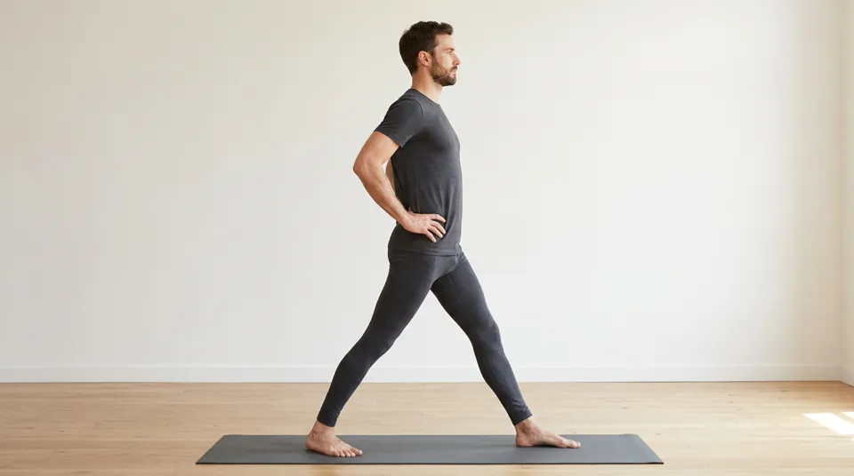 Square the Hips — Revolved Triangle Pose