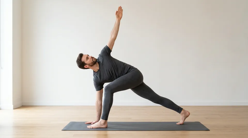 Place the Hand — Revolved Triangle Pose