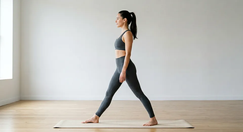 Step Wide — Warrior II